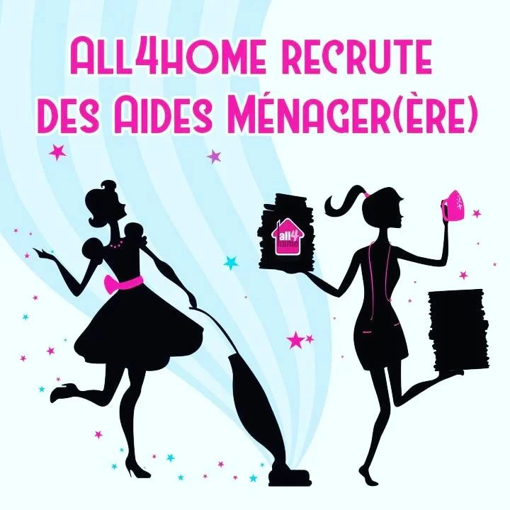 illustration Aide ménager / ménagère à domicile H/F