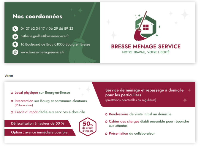 illustration Aide ménager / ménagère à domicile H/F