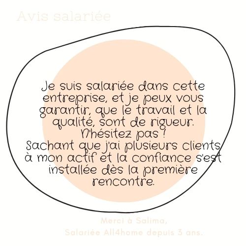 illustration Agent / Agente à domicile H/F