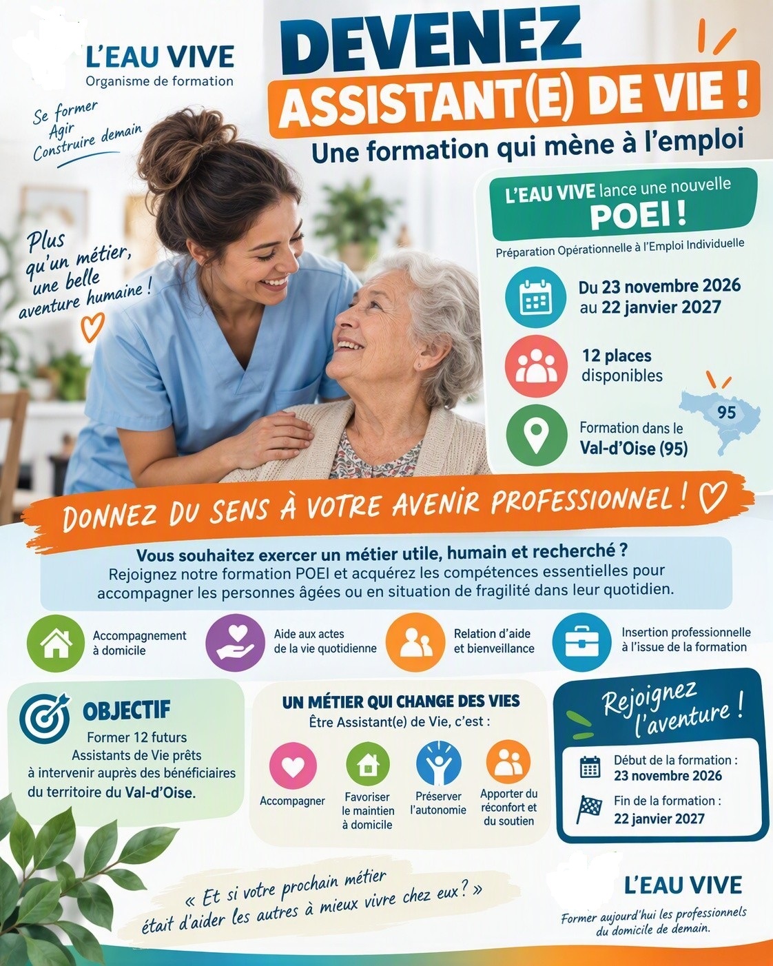 illustration Assistant / Assistante de vie H/F