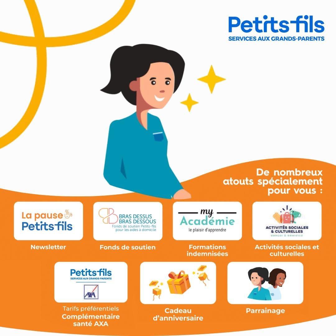 illustration Auxiliaire de vie H/F