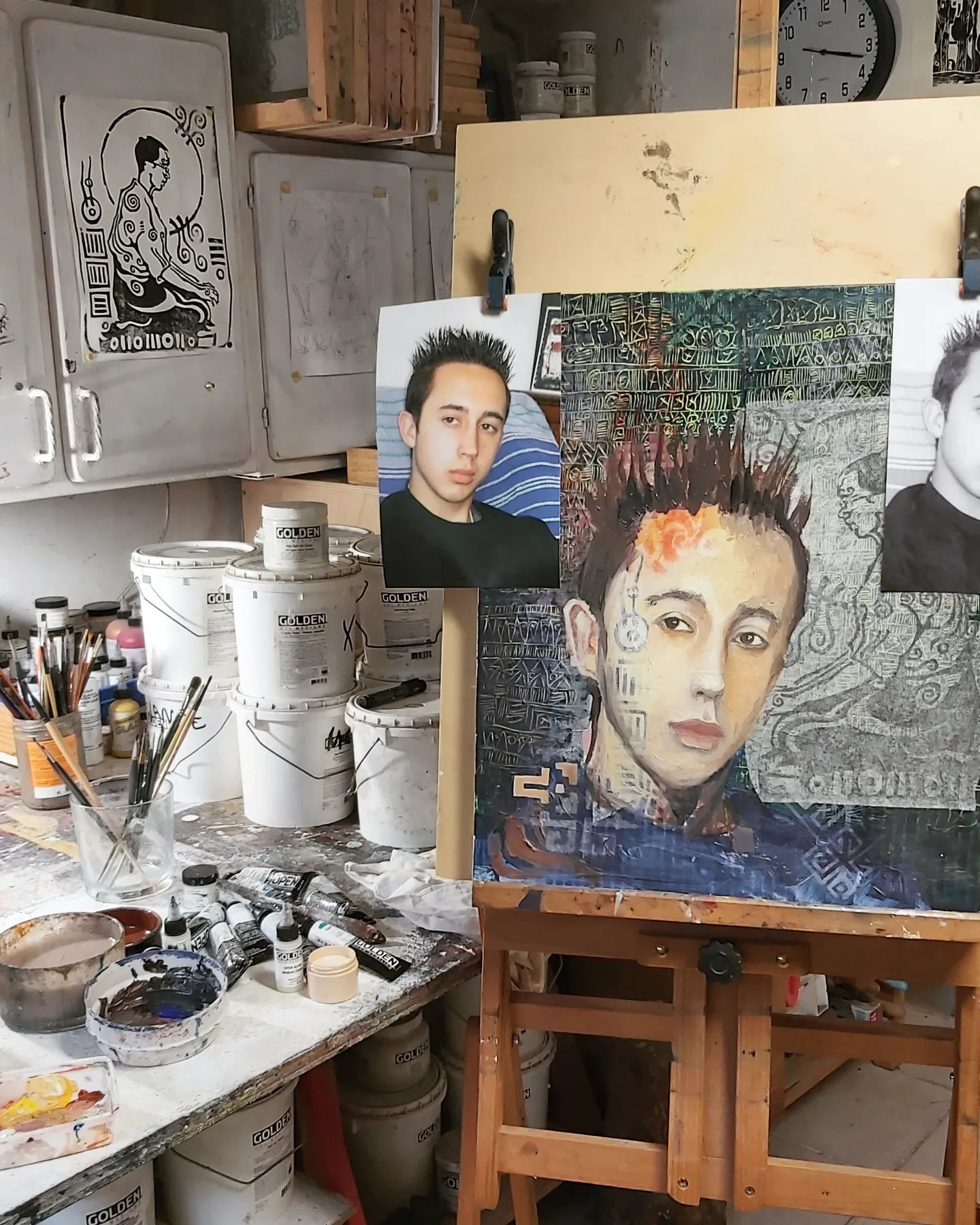 illustration Cours de dessin et peinture