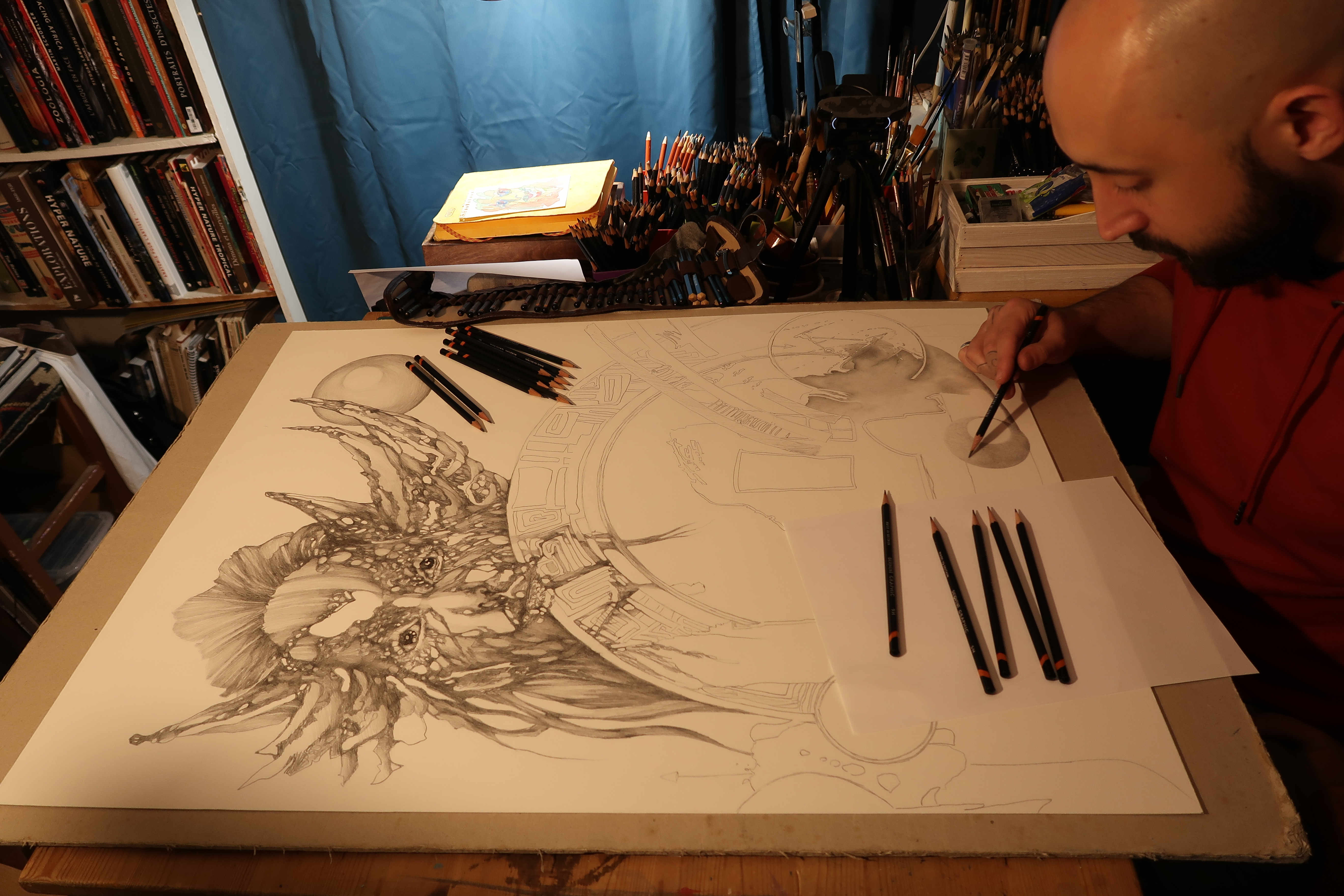 illustration Cours de dessin et peinture