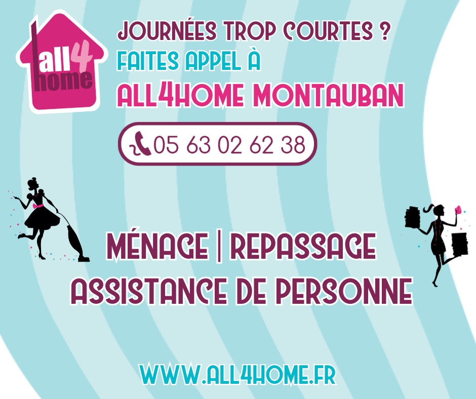 image 1 de l'annonce Ménage à Montauban (82000) par All4Home Montauban