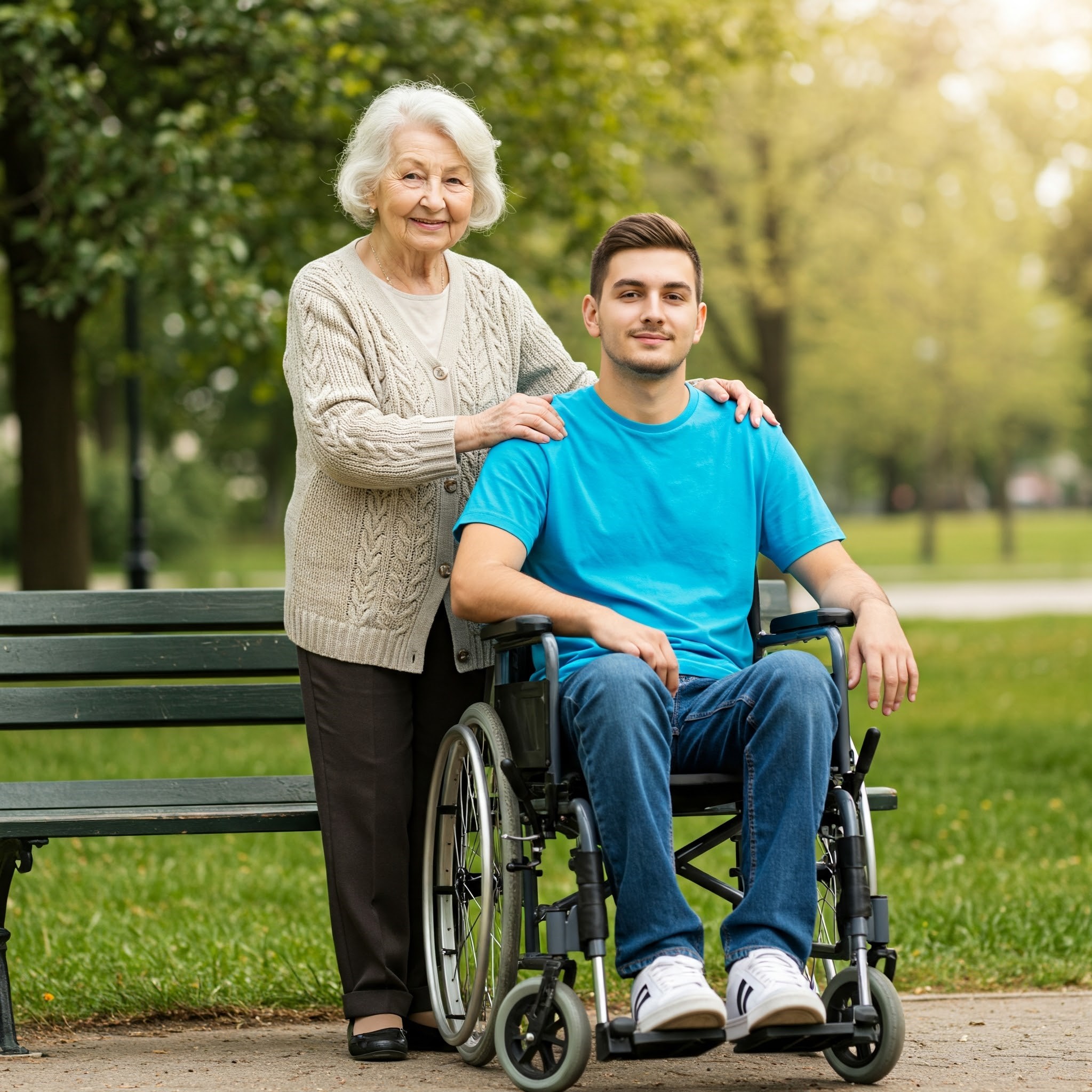 illustration Auxiliaire de vie diplômée, expérimentée, fiable