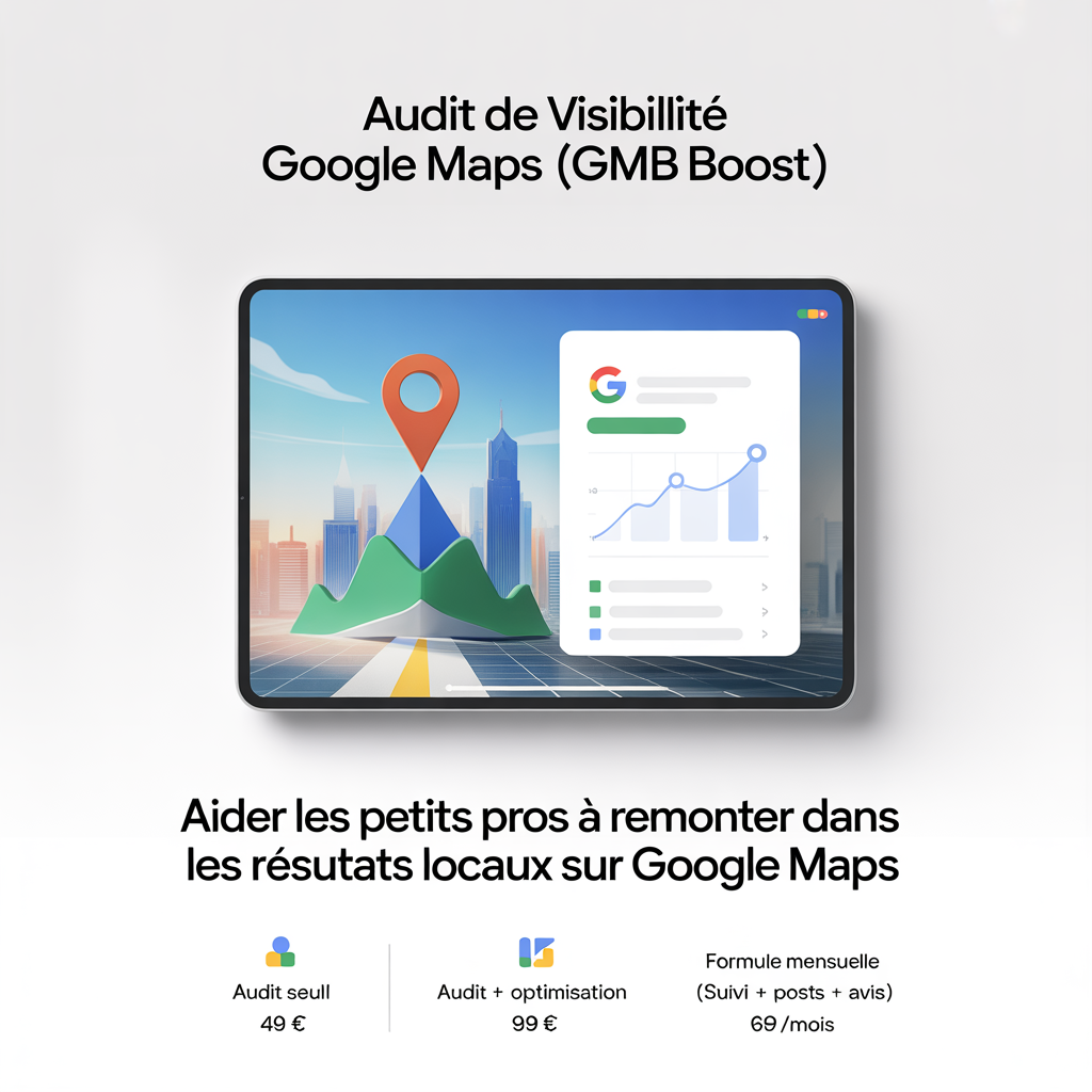 illustration Améliorer votre visibilité sur Google et attirer plus de clients