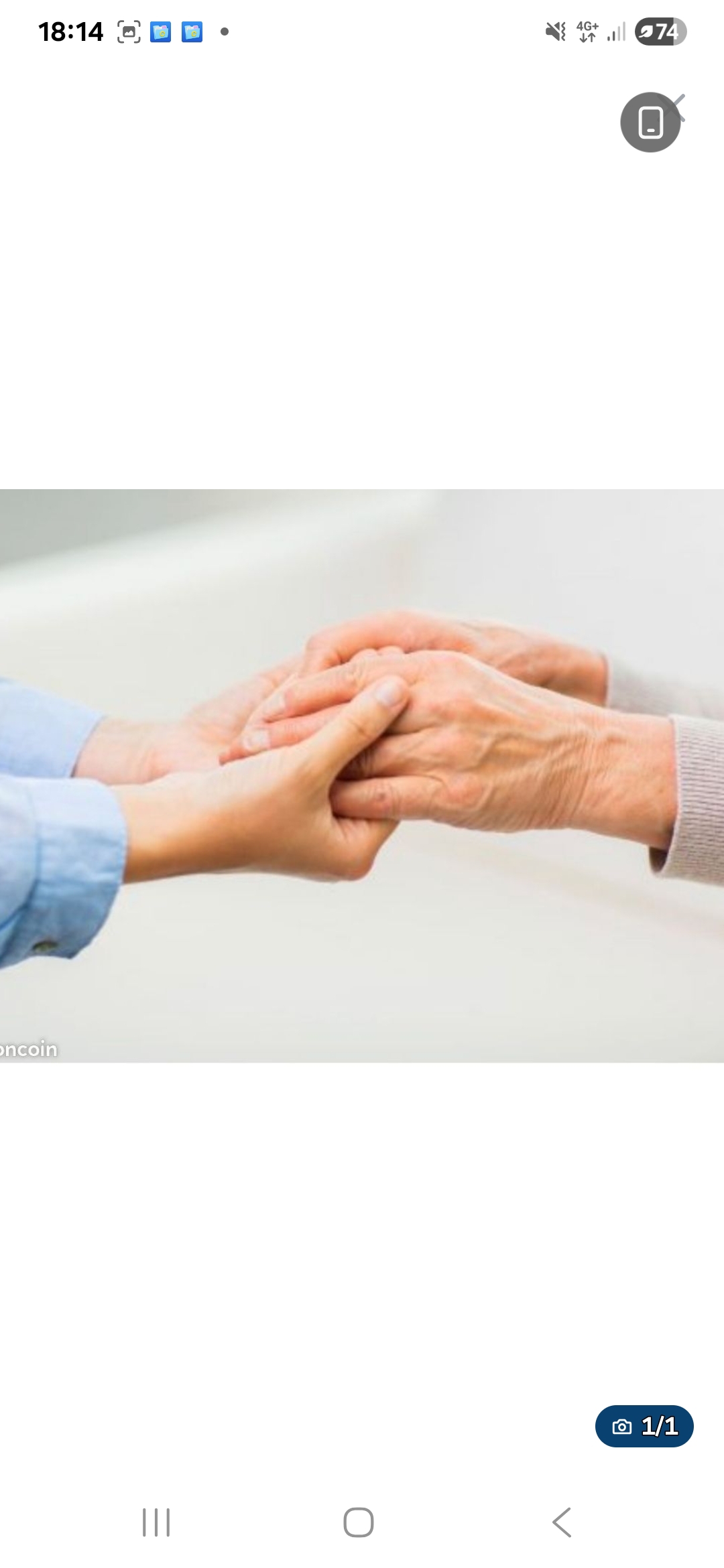 illustration AIDE A DOMICILE-DAME DE COMPAGNIE