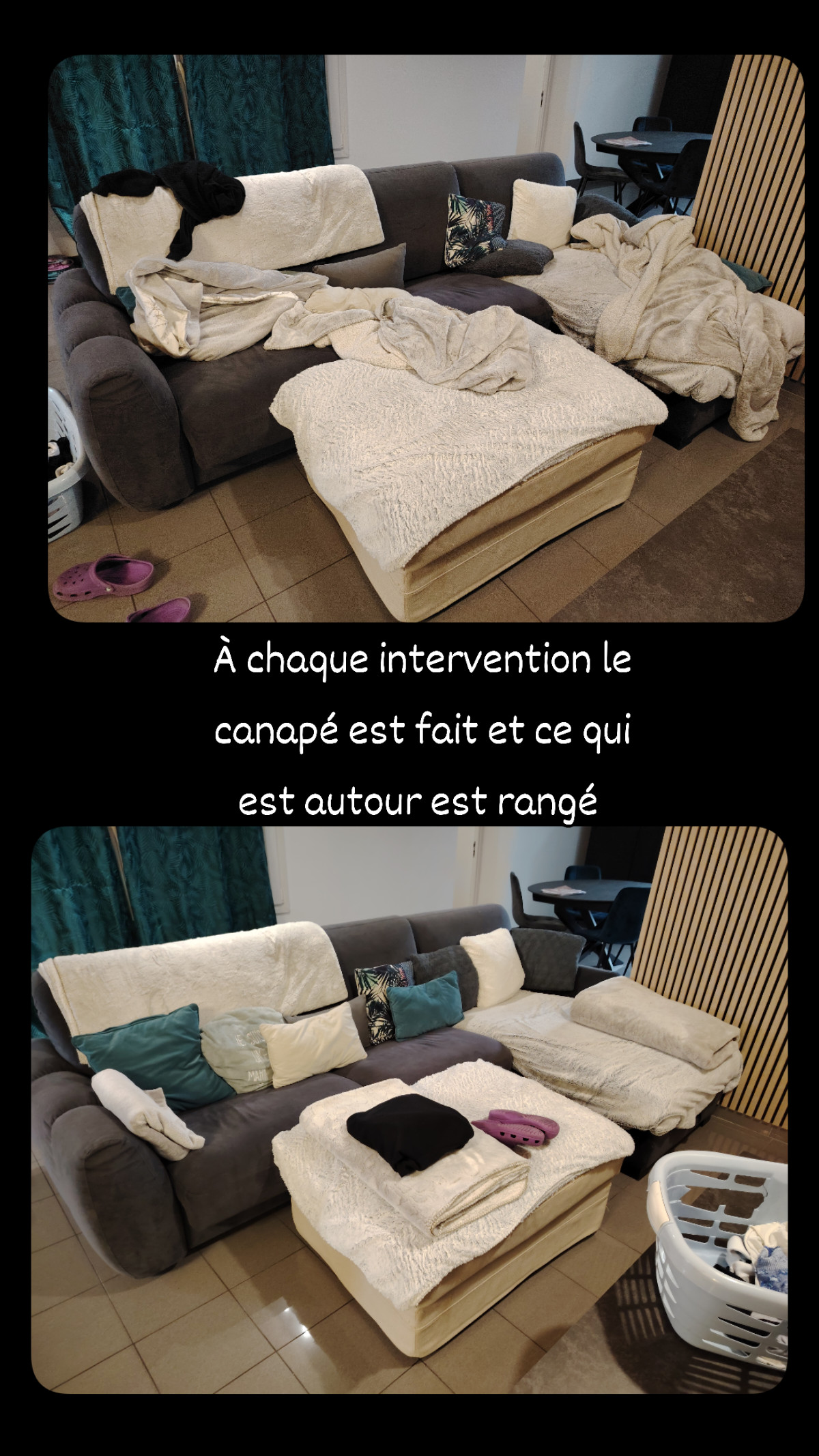 illustration Ménage à domicile – Micro-entreprise agréée – 23€ TTC/heure (Crédit d’impôt -50%)