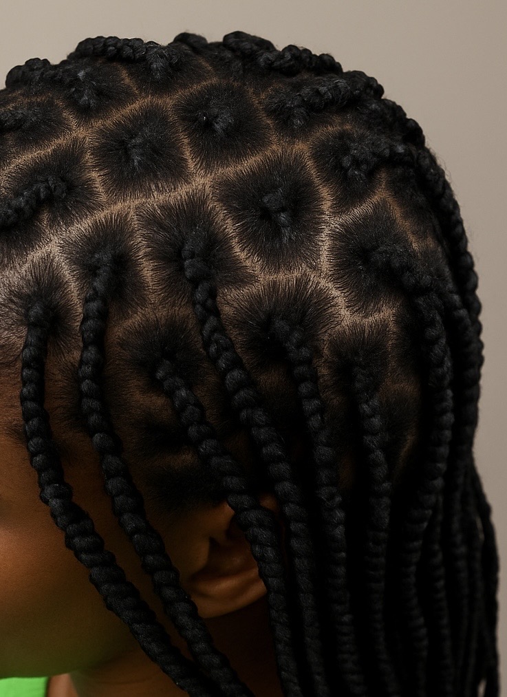 illustration Coiffure afro à domicile