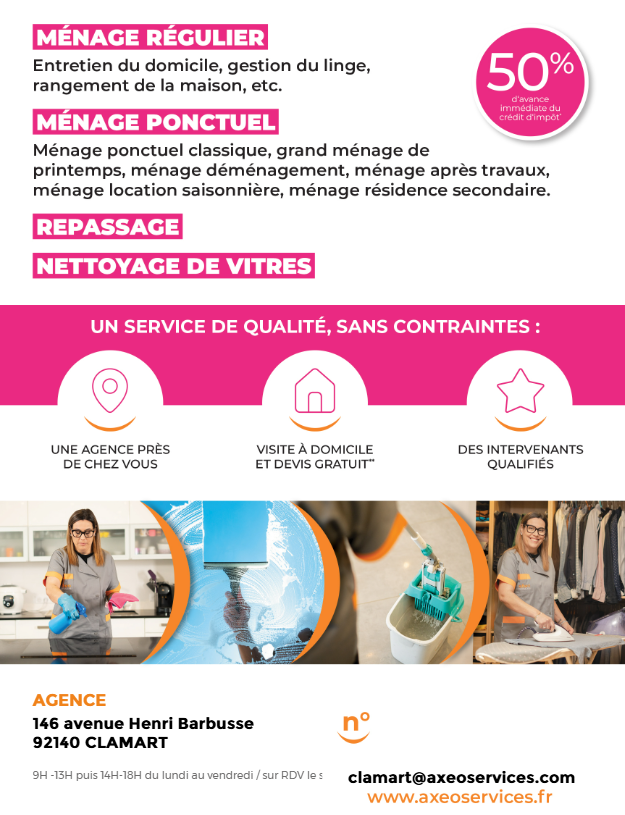 image 2 de l'annonce Ménage à Clamart (92140) par Axeo Services Clamart