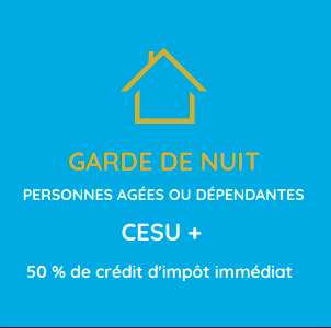 illustration Garde de nuit personnes agées et/ou dépendantes