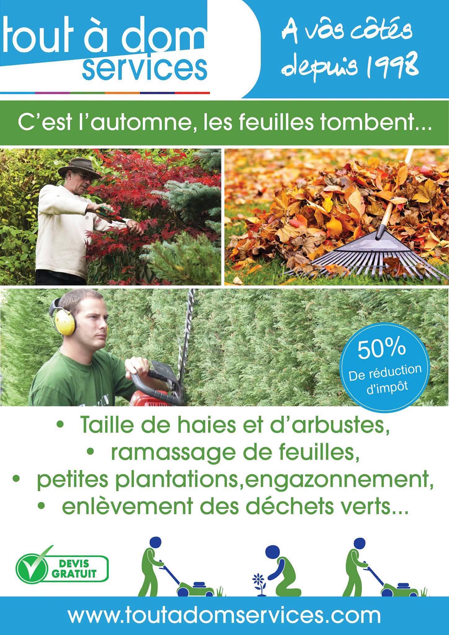 image 2 de l'annonce Jardinage à Mont-Saint-Aignan (76130) par Tout à Dom Services Mont-Saint-Aignan