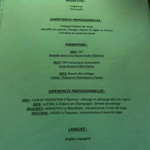 Demandeur d’emploi