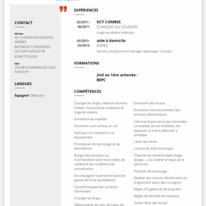 emploi aide à domicile