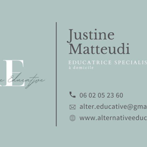 Photo de Justine Matteudi - Educatrice spécialisée Libérale