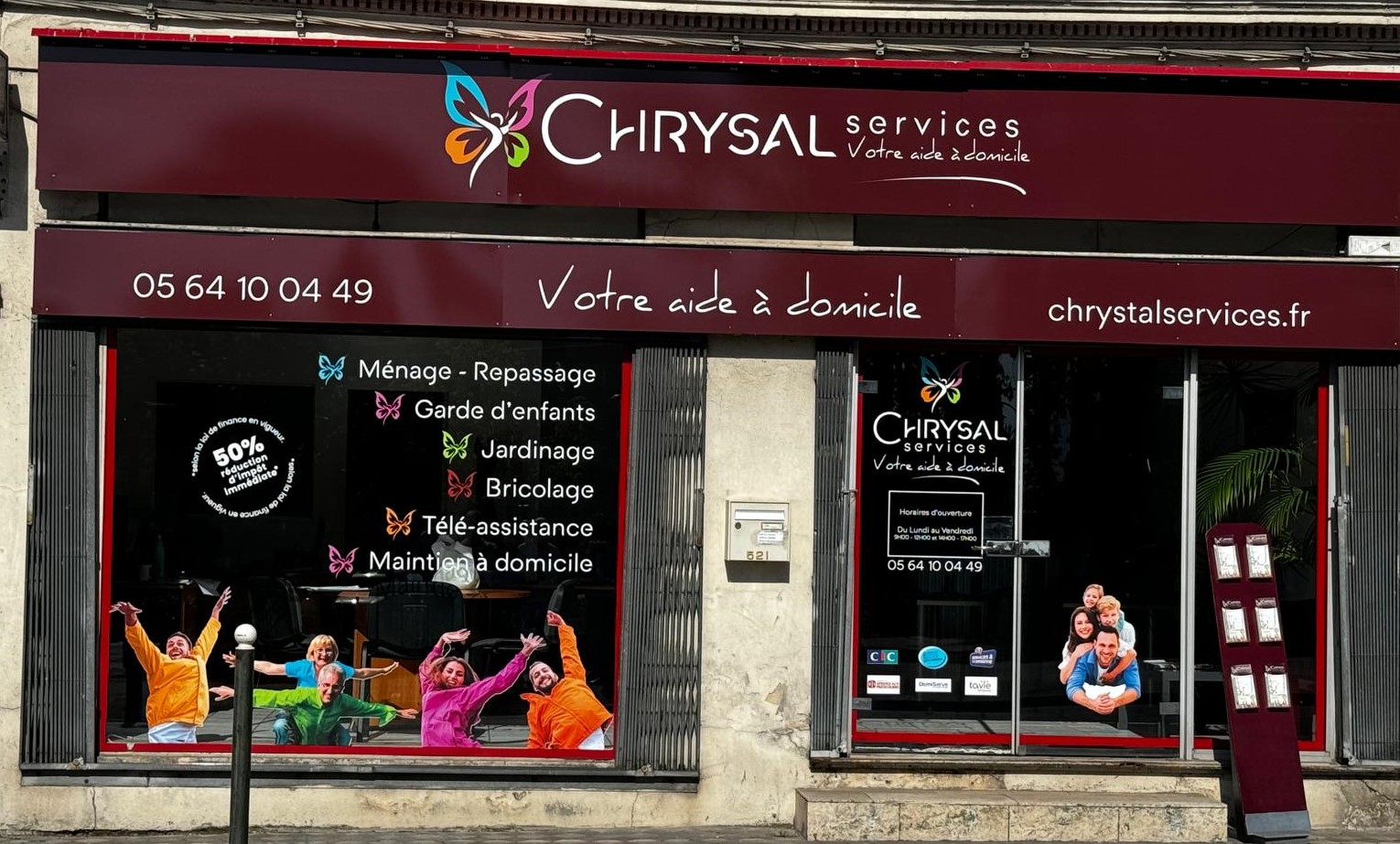 NOUS VOUS ACCUEILLONS