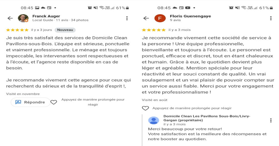 image 6 de Domicile Clean Les Pavillons sous Bois