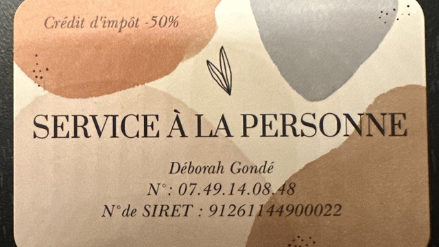 photo couverture Deborah gondé