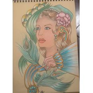 Emilie, 37 ans donne des cours de dessin