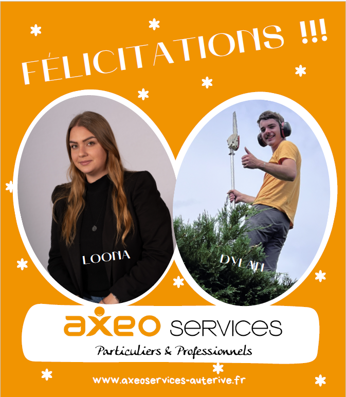 Bravo à nos apprentis!