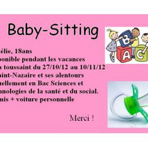 RECHERCHE BABY-SITTING À ST-NAZAIRE