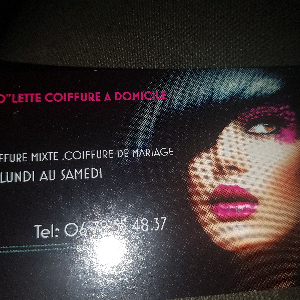 Photo de Vio"lette  coiffure  a domicile