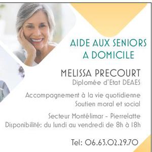 Aide aux seniors à domicile- Secteur Montélimar- Pierrelatte