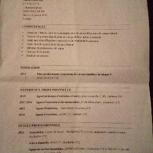 Assistante de vie aux familles.