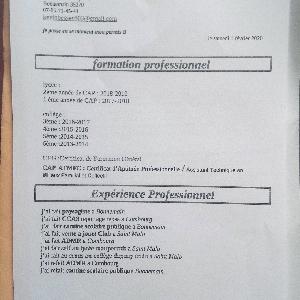 Auxiliaire de vie et aussi baby-sitter