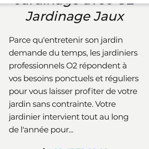 prestations de ménage,repassage, ainsi que des prestations de jardinage, petits travaux, bricolage