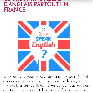 Cours d'anglais à Strasbourg petit prix