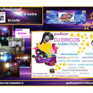 Photo de podium dj ericos animation