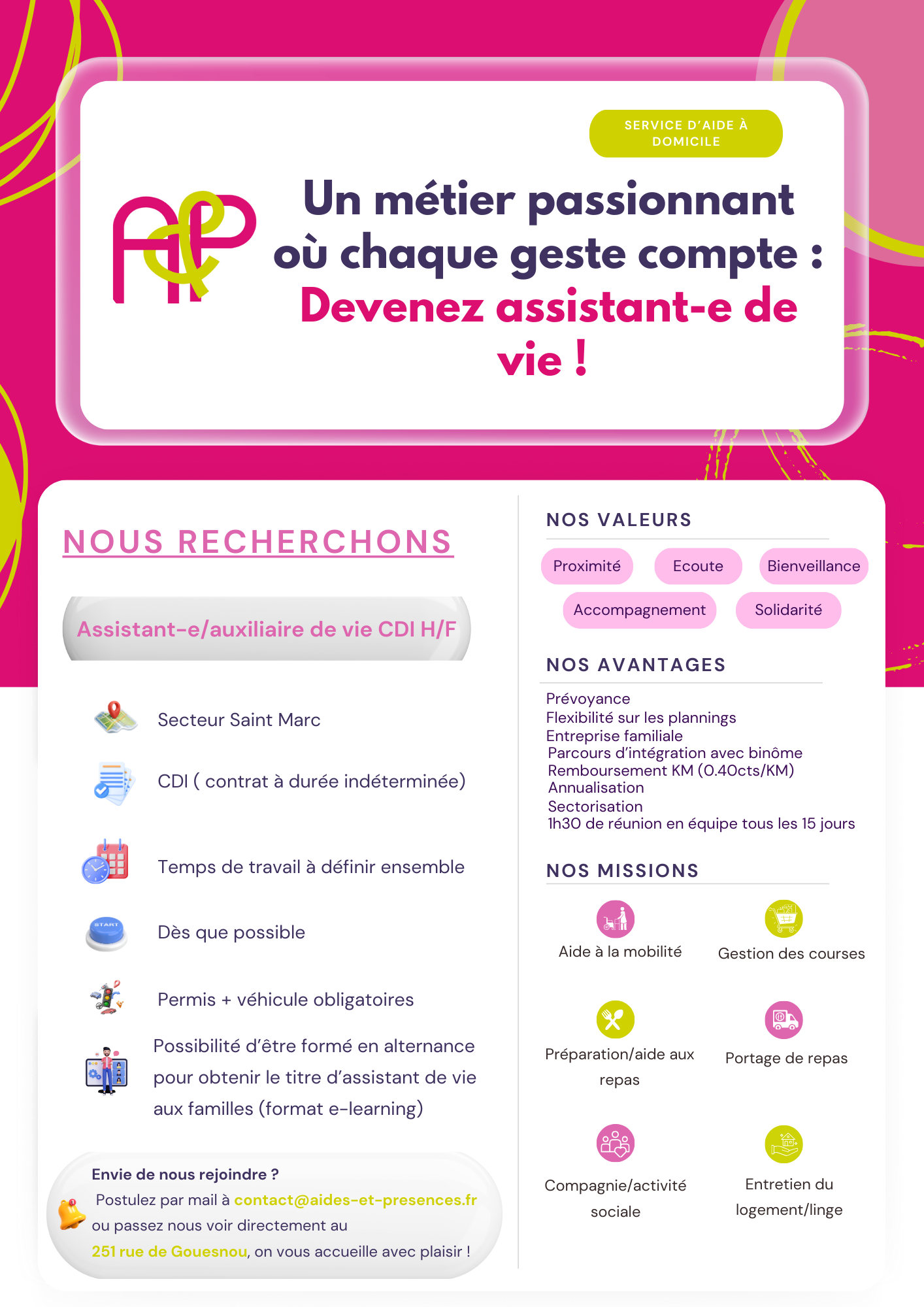 image 2 de Aides et Présences