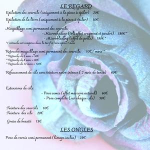 Esthéticienne depuis 12 ans spécialisée dans la beauté du regard, je me déplace à domicile dans toute l'île de France