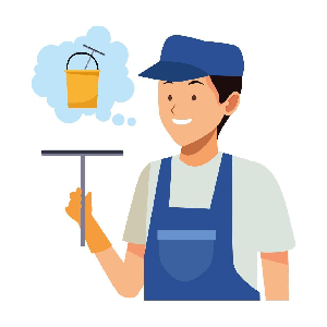 Homme à tout faire disponible pour ménage et course